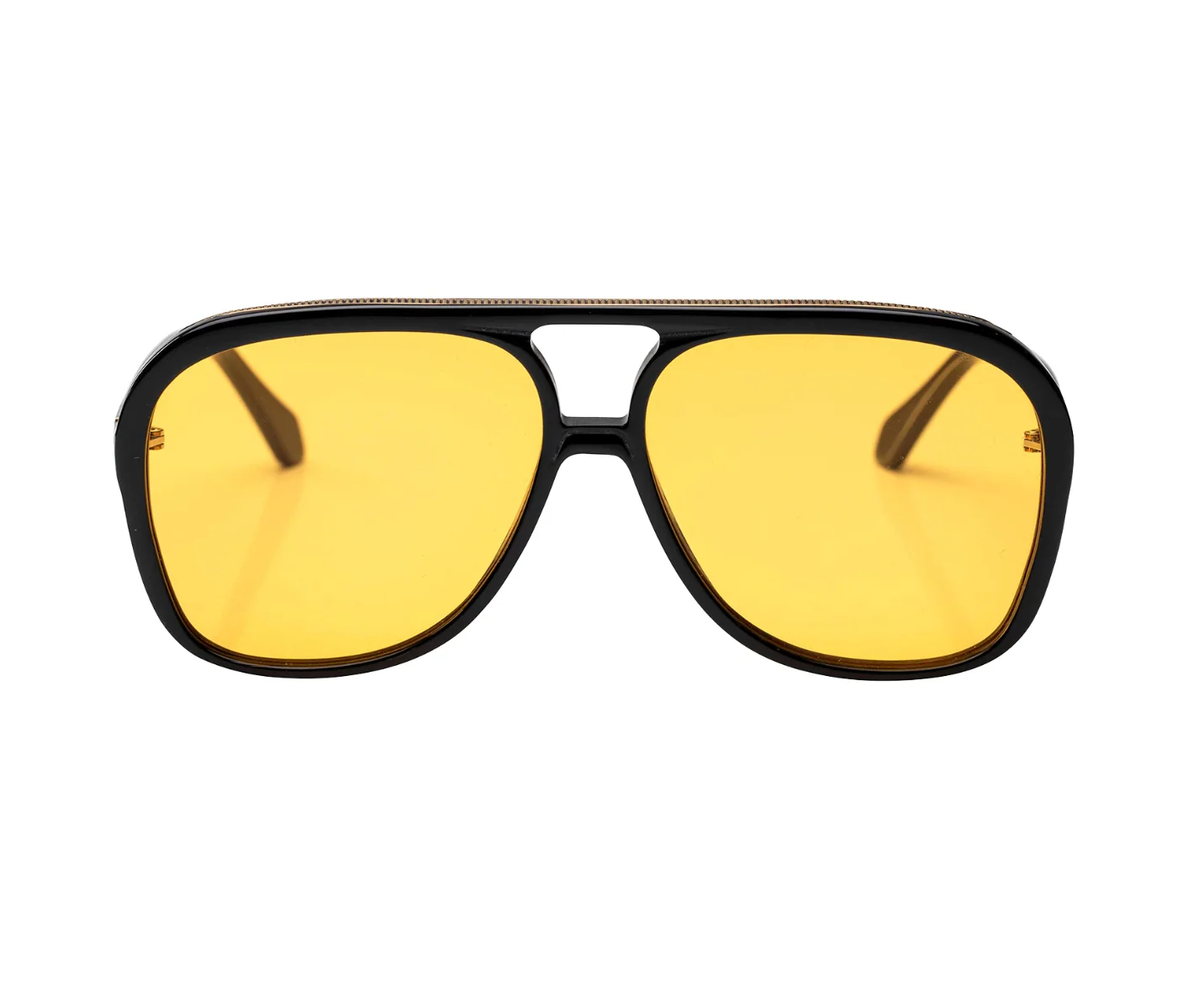 BANG - Gloss Black (Orange Lens)