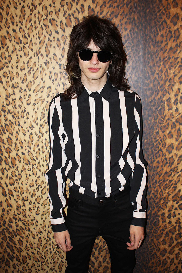 BLACK CAT BONE Black And Cream Stripe Shirt - Image 2