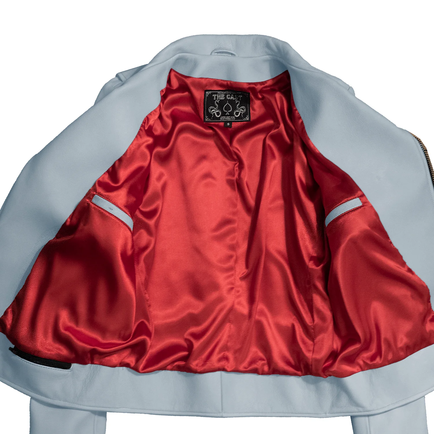 BOWERY JACKET - S / DUSTY BLUE (NO BELT) - Image 2