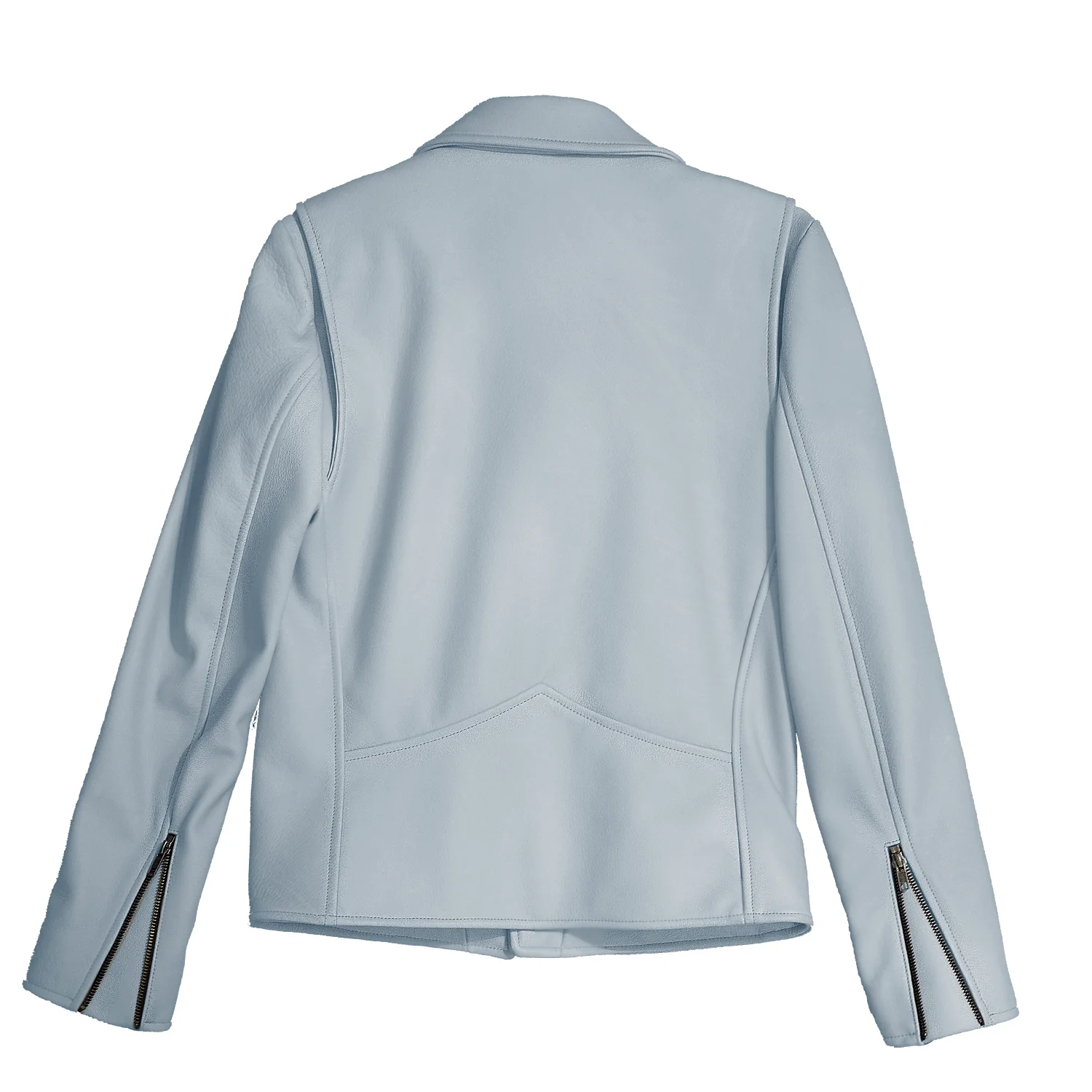 BOWERY JACKET - S / DUSTY BLUE (NO BELT) - Image 3