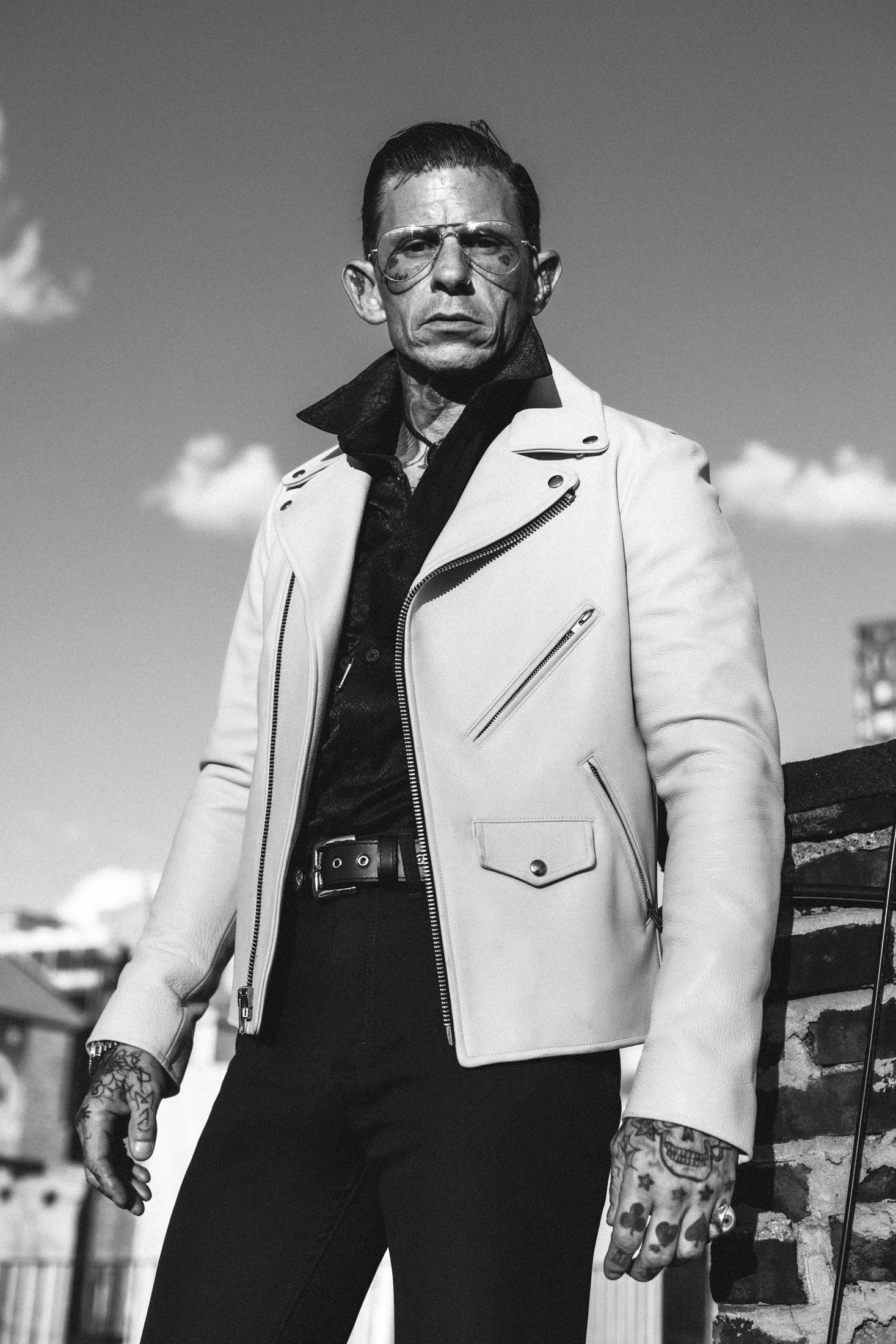 BOWERY JACKET (NO BELT) - WHITE - Image 2