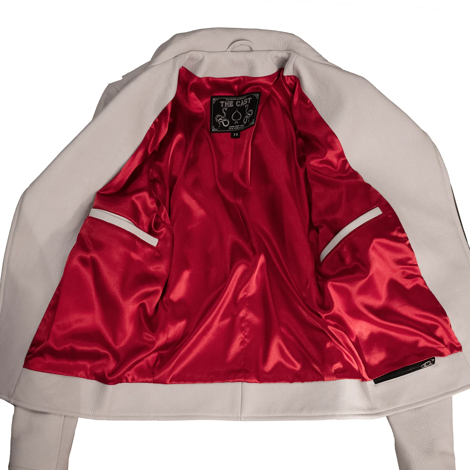 BOWERY JACKET (NO BELT) - WHITE - Image 3