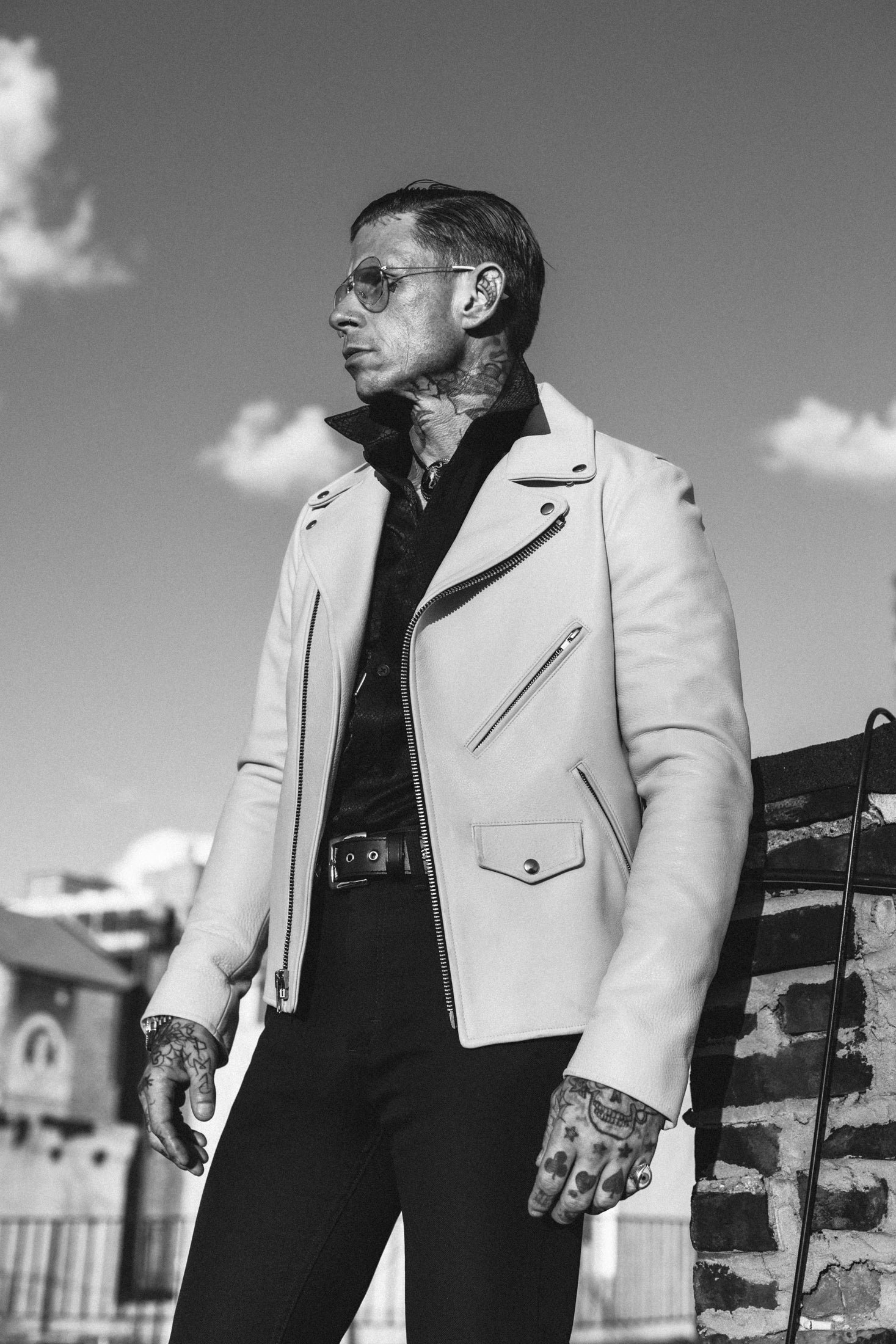 BOWERY JACKET (NO BELT) - WHITE - Image 7