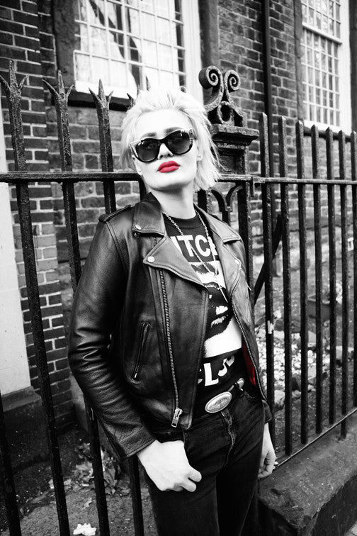BOWERY BIKER JACKET (NO BELT - WOMENS) - Image 6