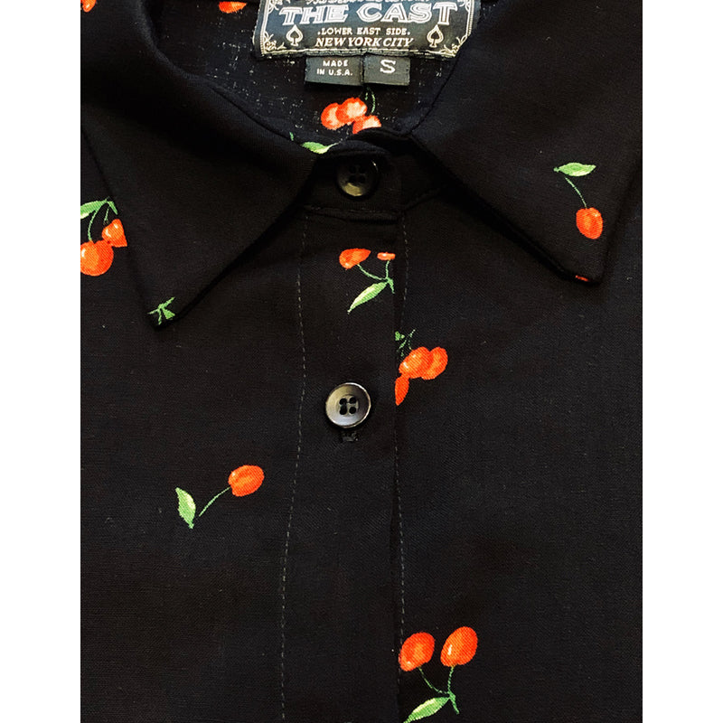 CHERRIES BLOUSE - (2 colors) - Image 4