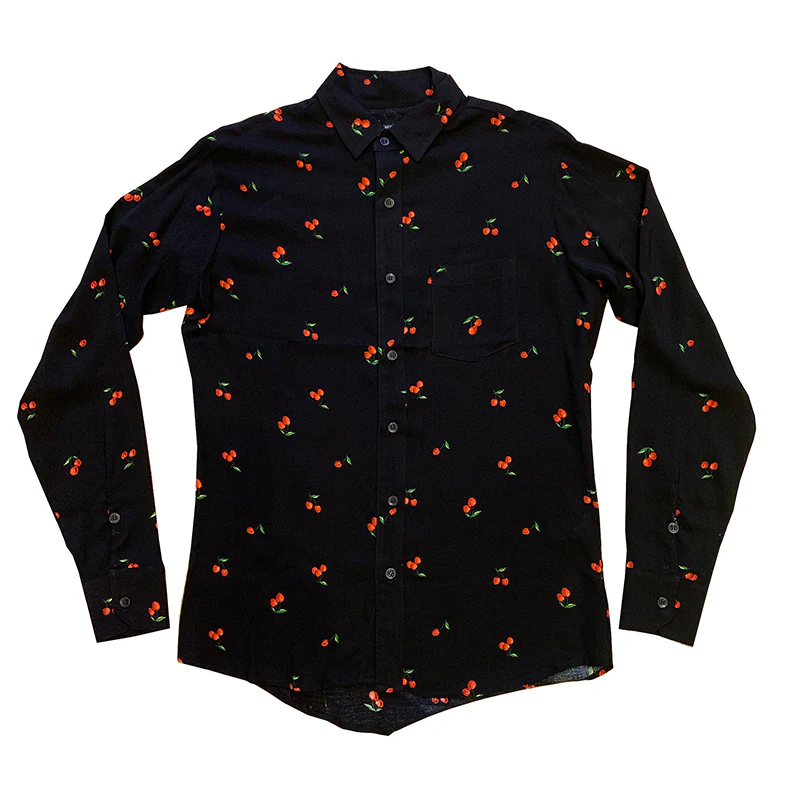 CHERRIES BUTTON–UP