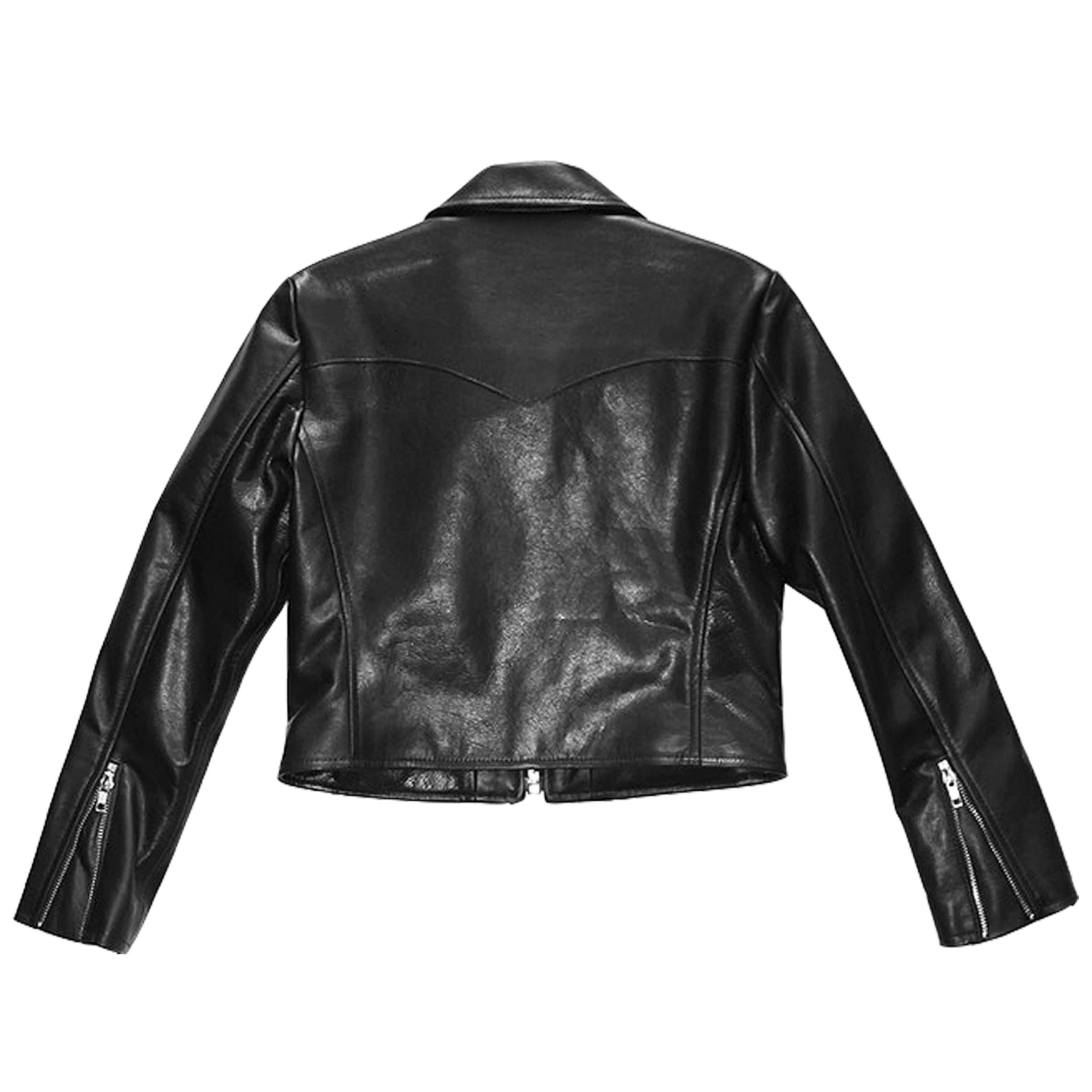 CROPPED JOHNNIE JACKET (LIGHTWEIGHT COWHIDE) - Image 2