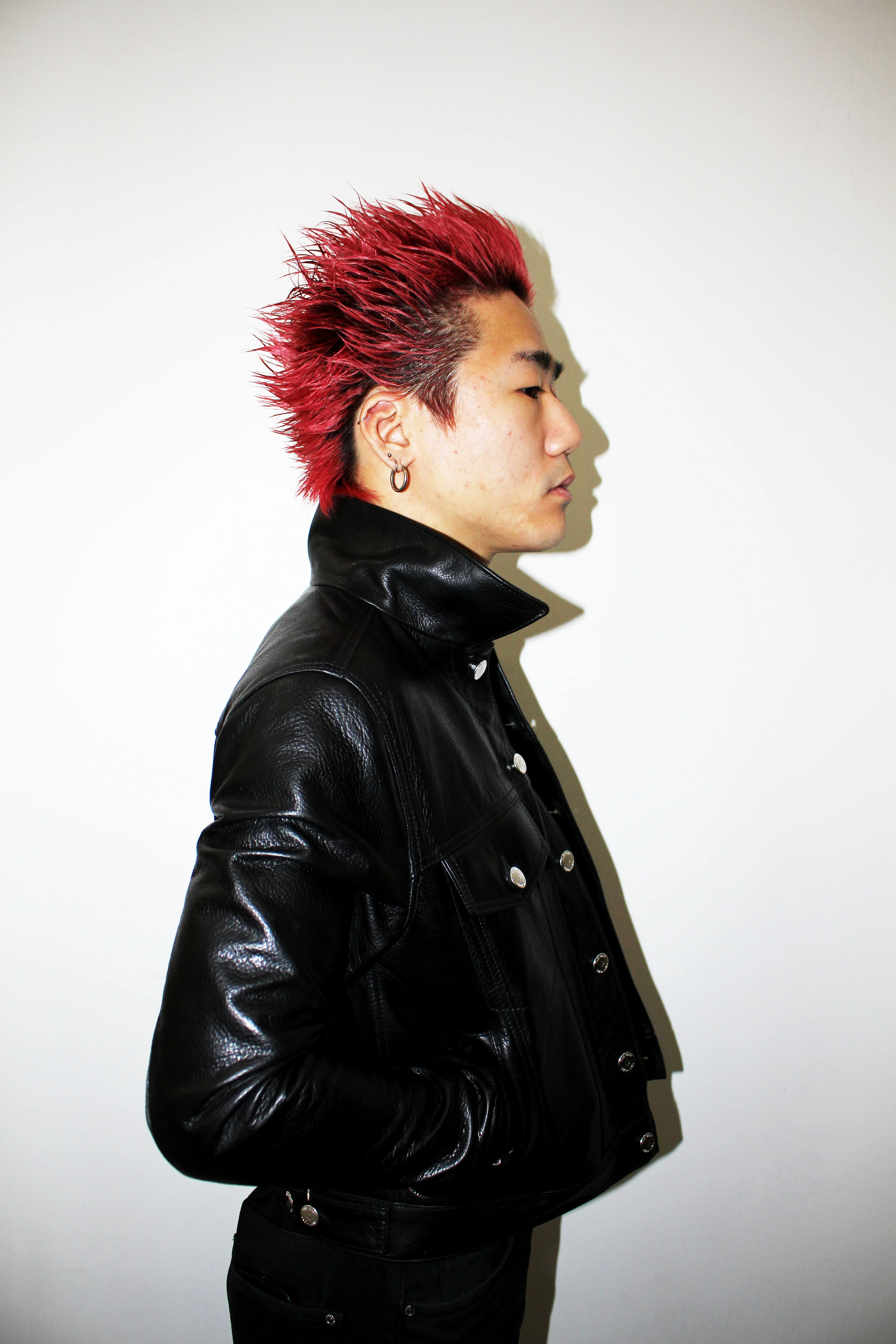 CROPPED SIXTY EIGHT LEATHER TRUCKER JACKET - Image 3