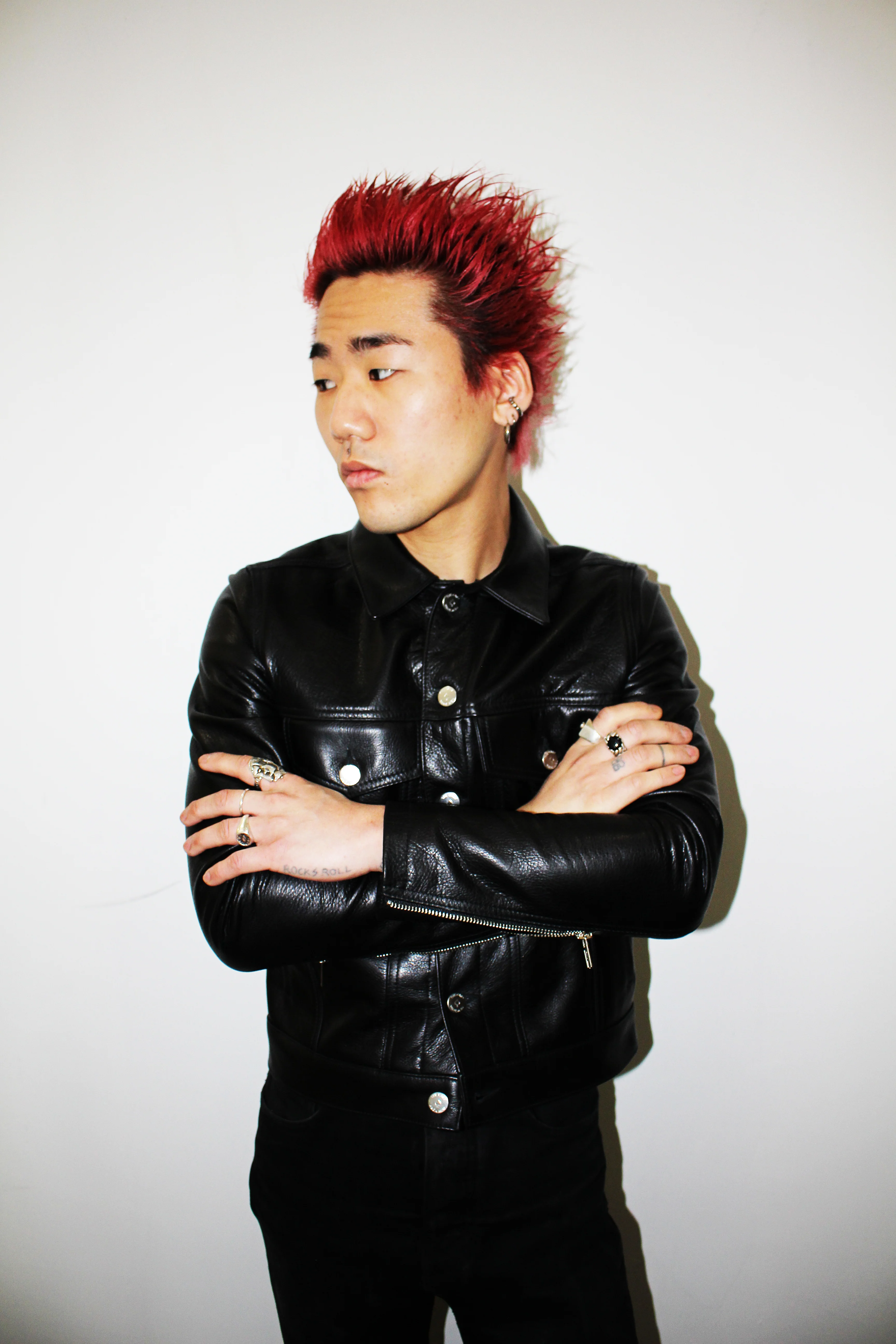CROPPED SIXTY EIGHT LEATHER TRUCKER JACKET - Image 5
