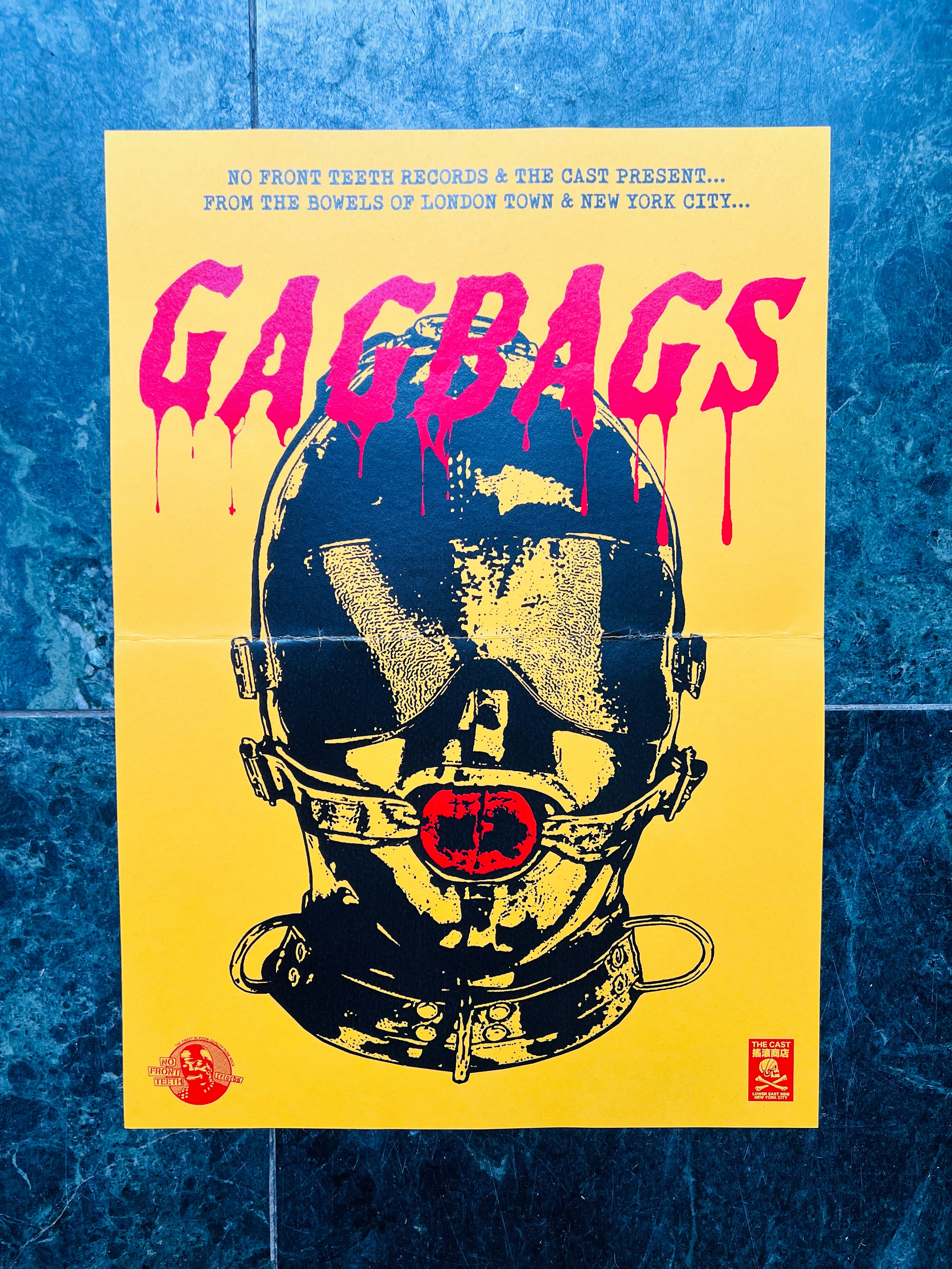 GAGBAGS S/T SCREEN PRINTED FISHNET 12" (25 COPIES) - Image 2