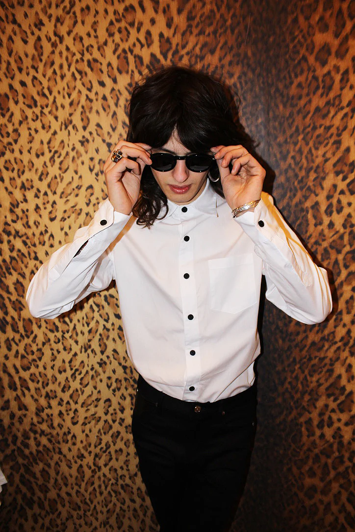 HONEY TIME White Pima Cotton Shirt - Image 3
