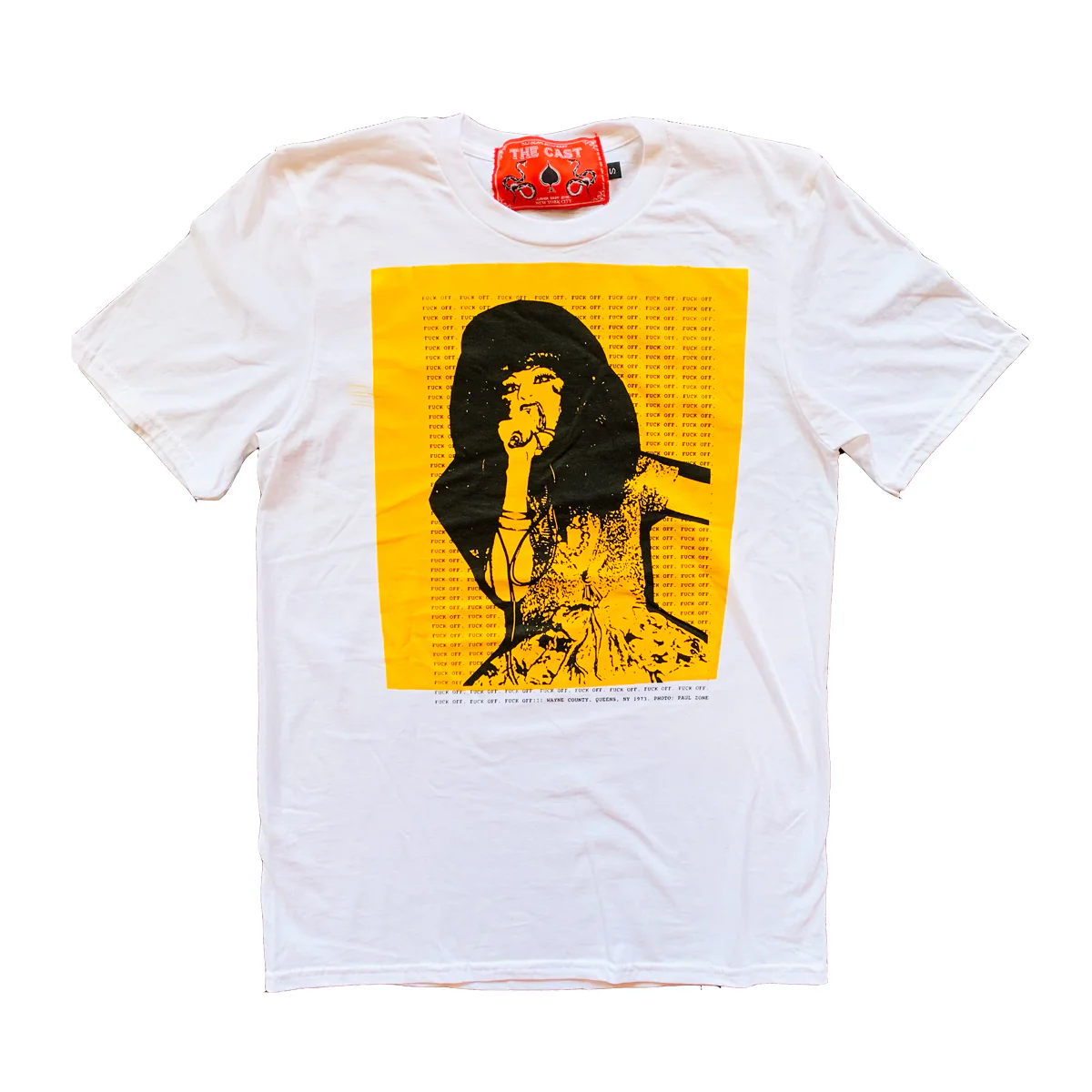 JAYNE COUNTY FUCK OFF T SHIRT