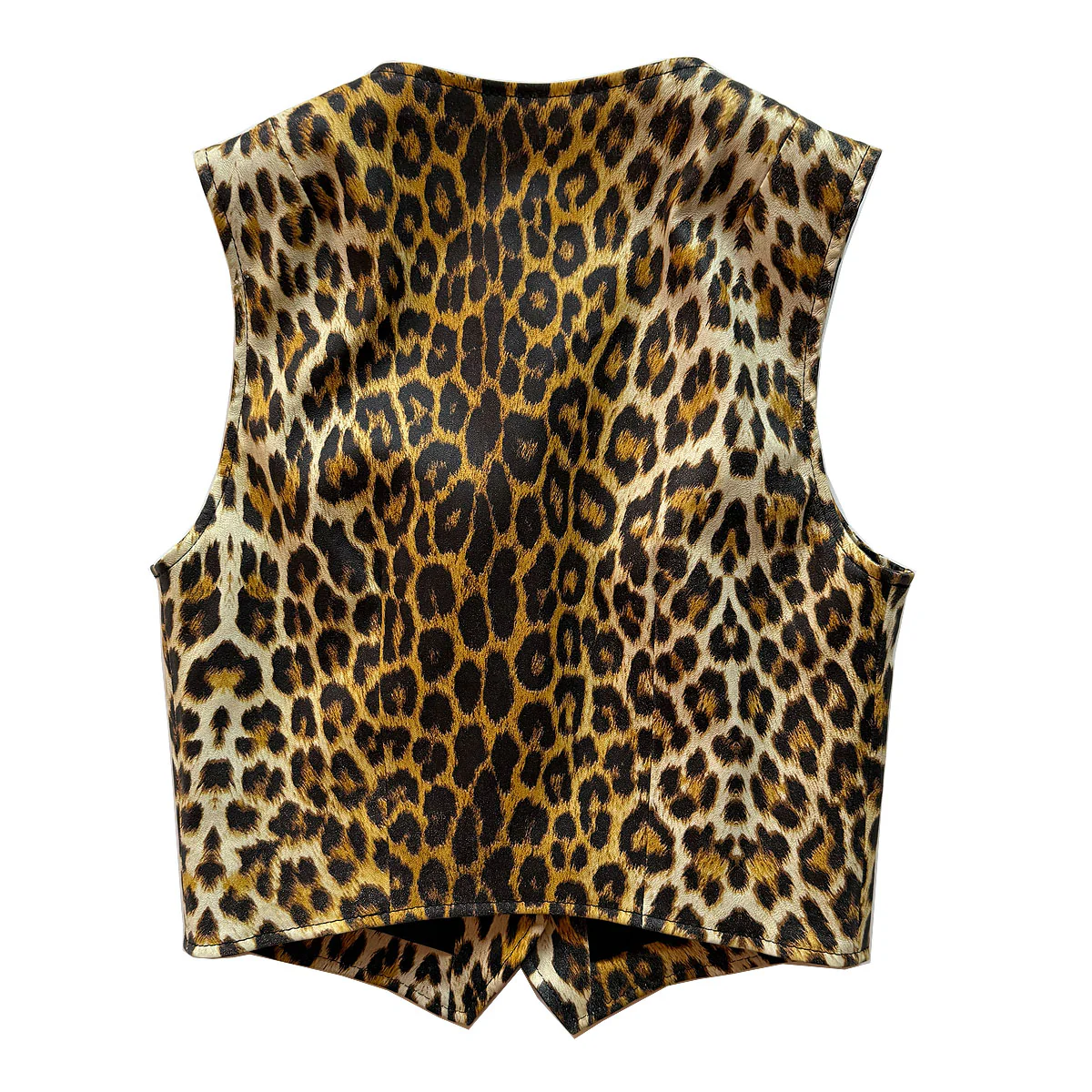 MARAUDER LEATHER VEST (LEOPARD) - Image 2