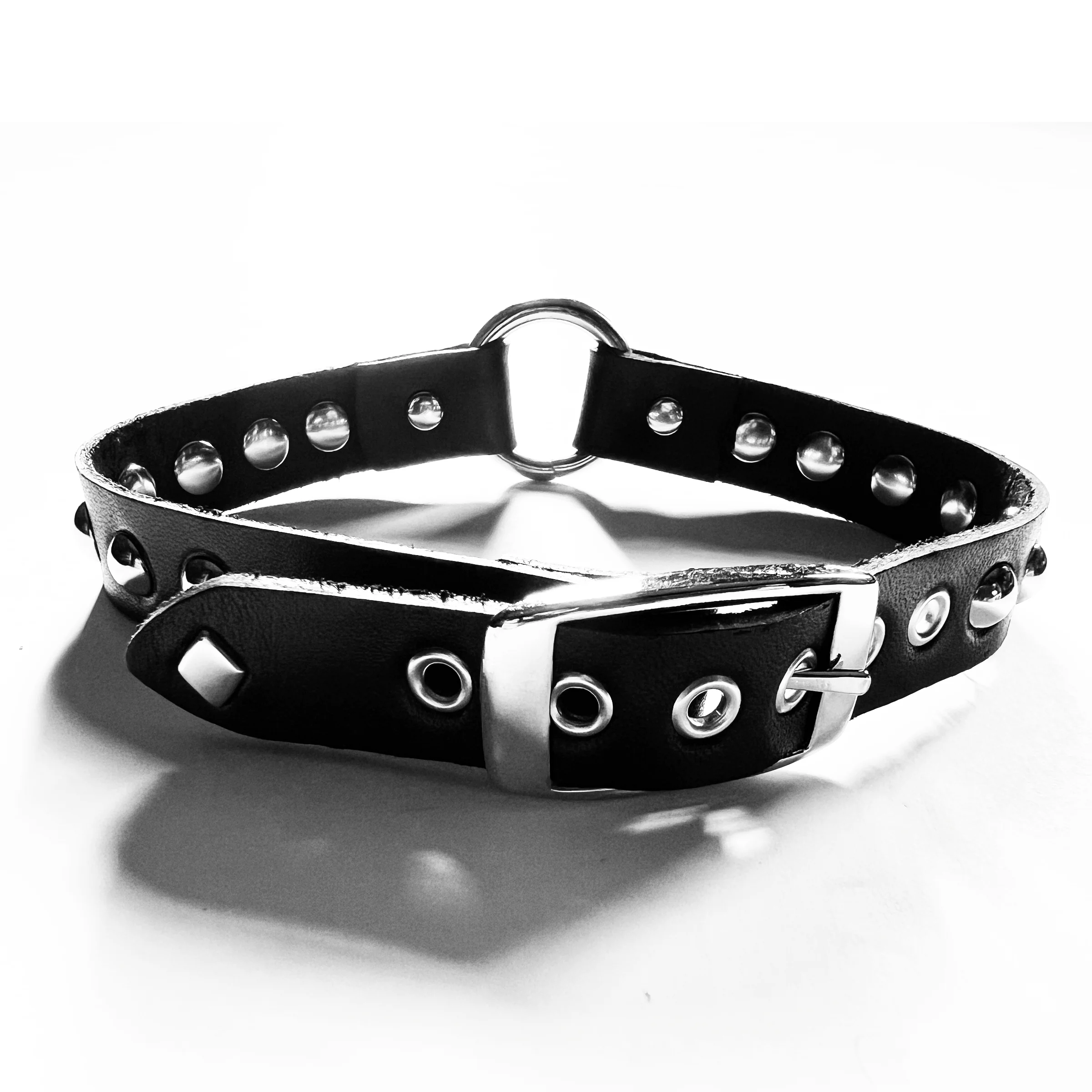 LITTLE DOLL Dome Studded Choker - Image 2