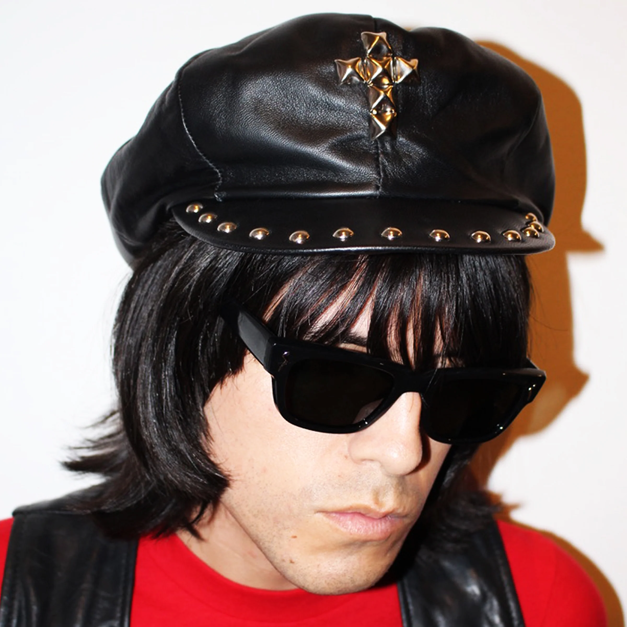 LORDS PRAYER (Studded 5-Panel Leather Cap) - Image 3