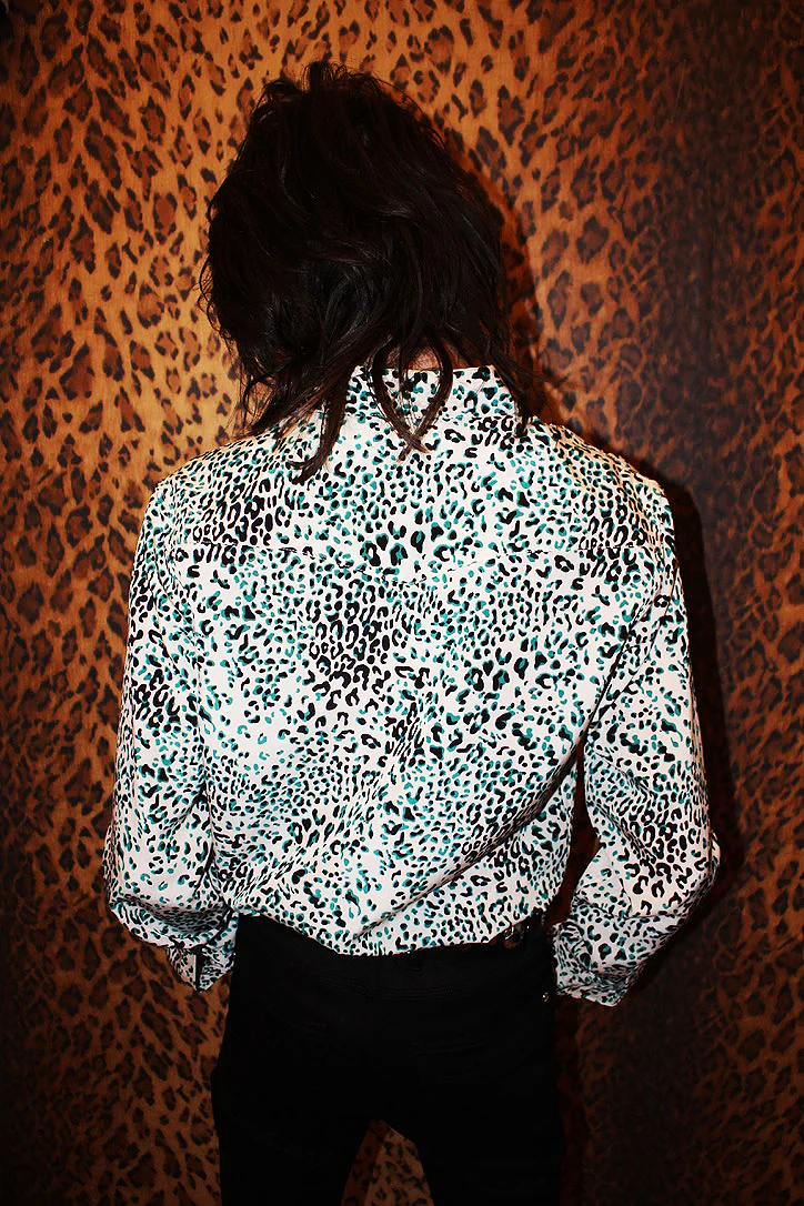LOWDOWN Leopard Print Shirt - Image 3