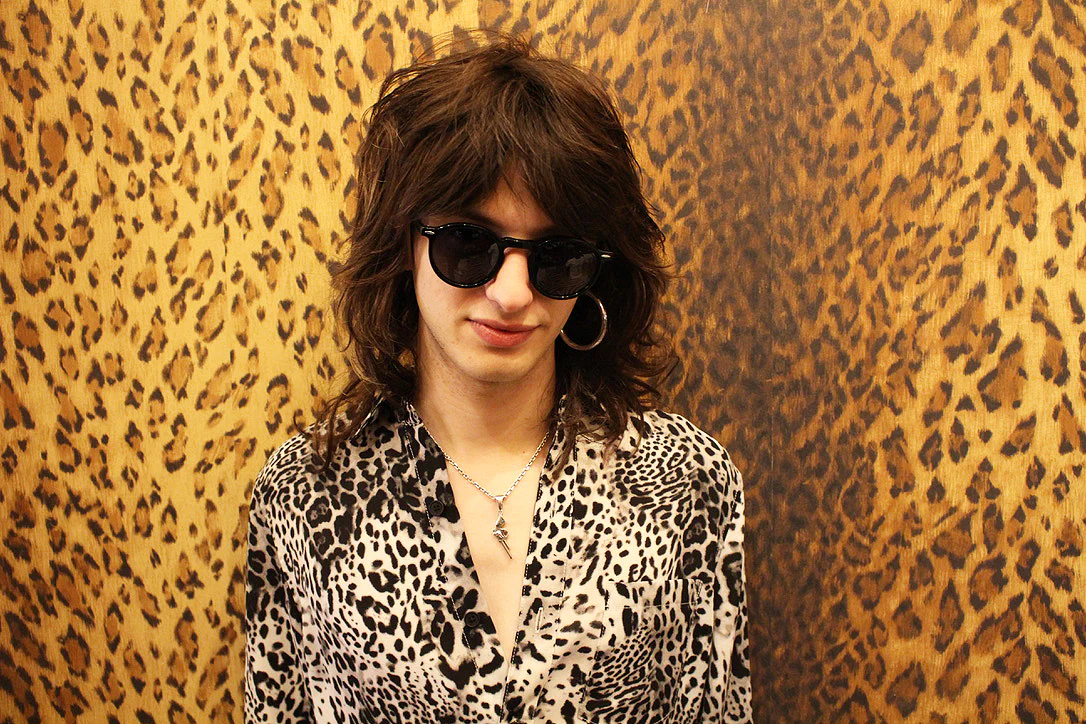 MORE THAN THIS Black & White Leopard Print Shirt - Image 3