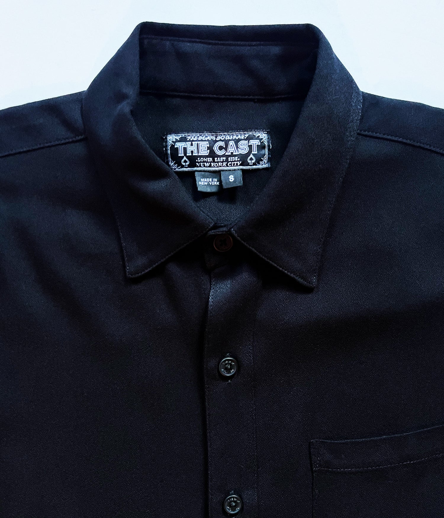 ROMEOS DISTRESS Black Rayon Shirt - Image 5