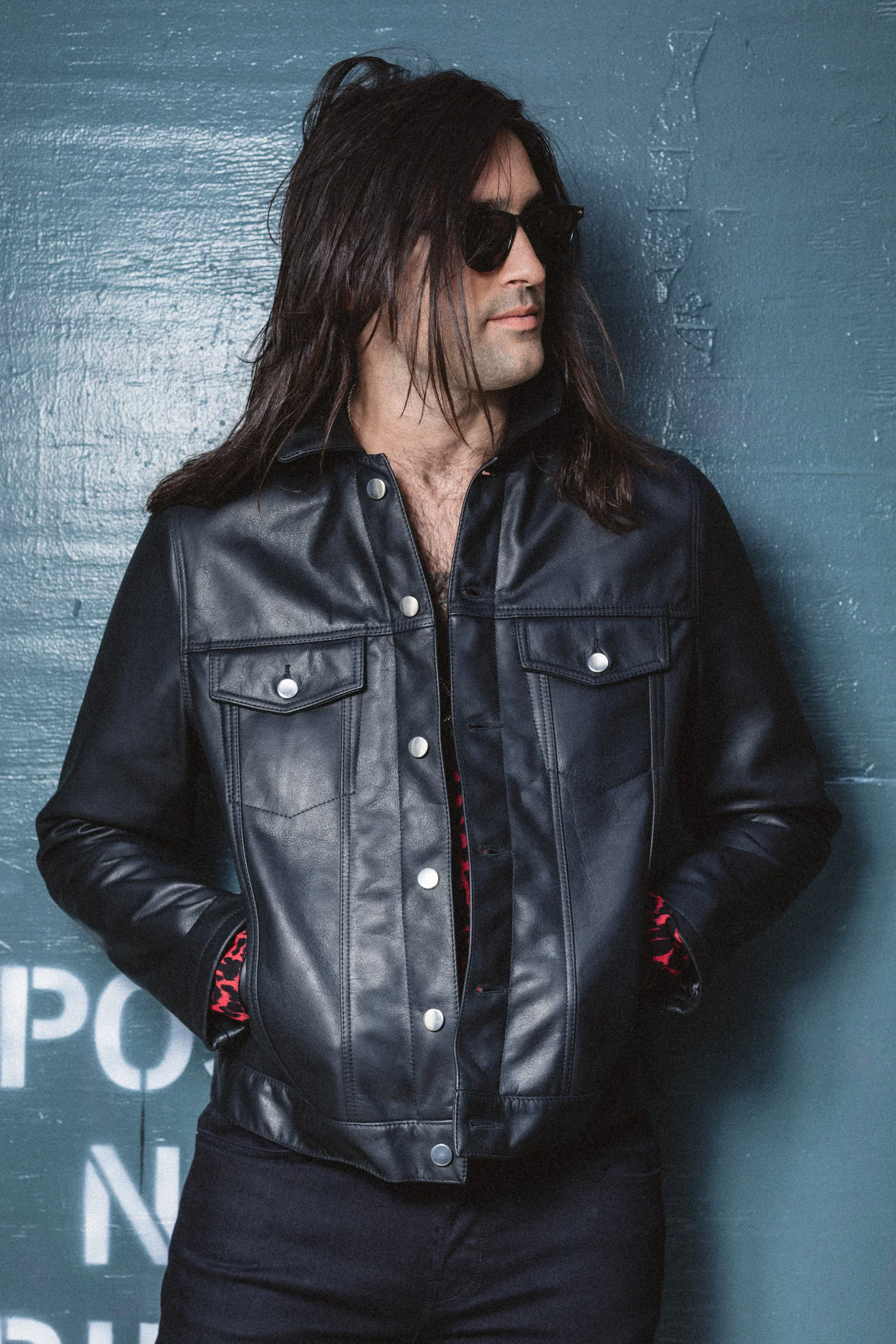 SIXTY EIGHT LEATHER TRUCKER JACKET - Image 5