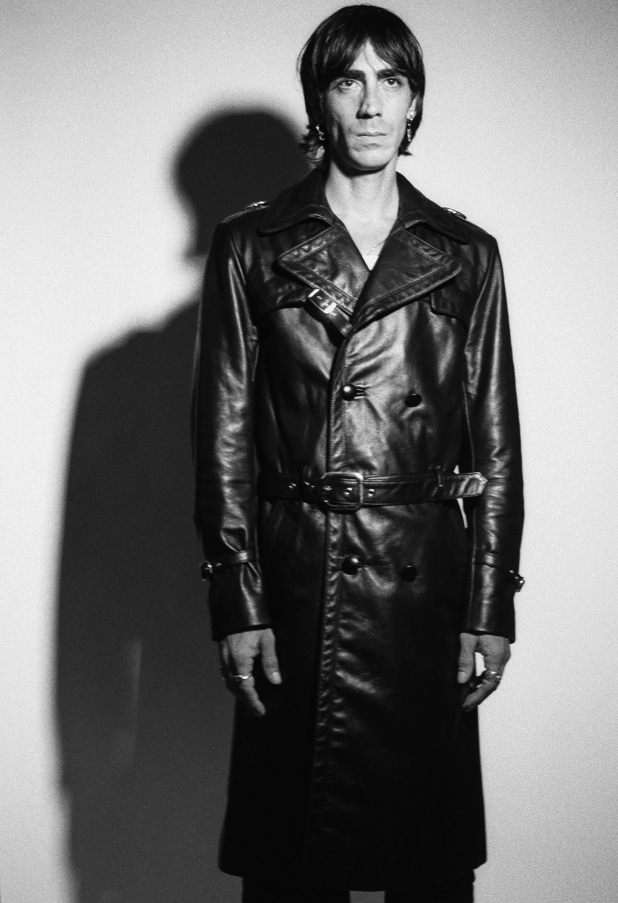 THE SUBTERRANEAN BLACK LEATHER TRENCH COAT - Image 3