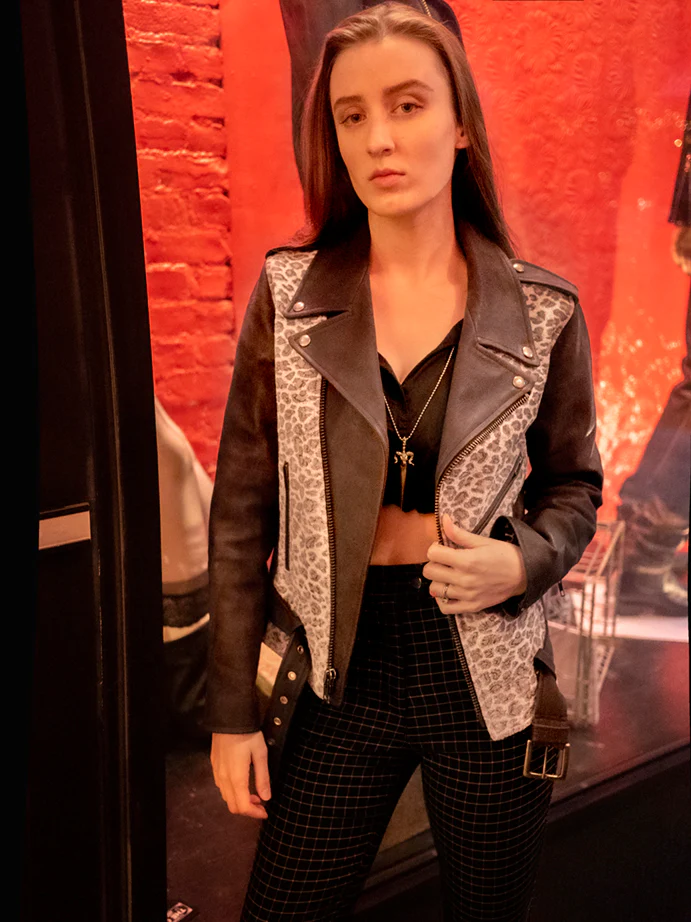 WASHED GOATSKIN BOWERY JACKET - M / ONE–OF–A–KIND - Image 5